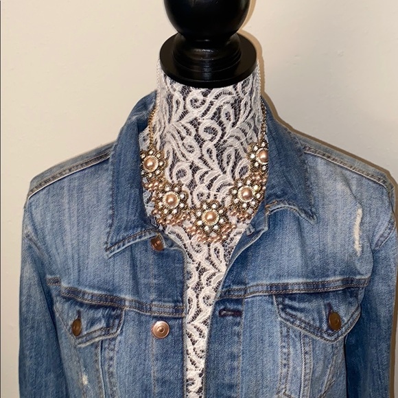 H&M Jackets & Blazers - H&M Distressed Denim jacket